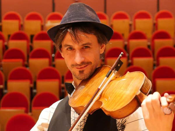 Raphaël Maillet (France) workshop violon en ligne, Barcelona Bluegrass Camp 2021.